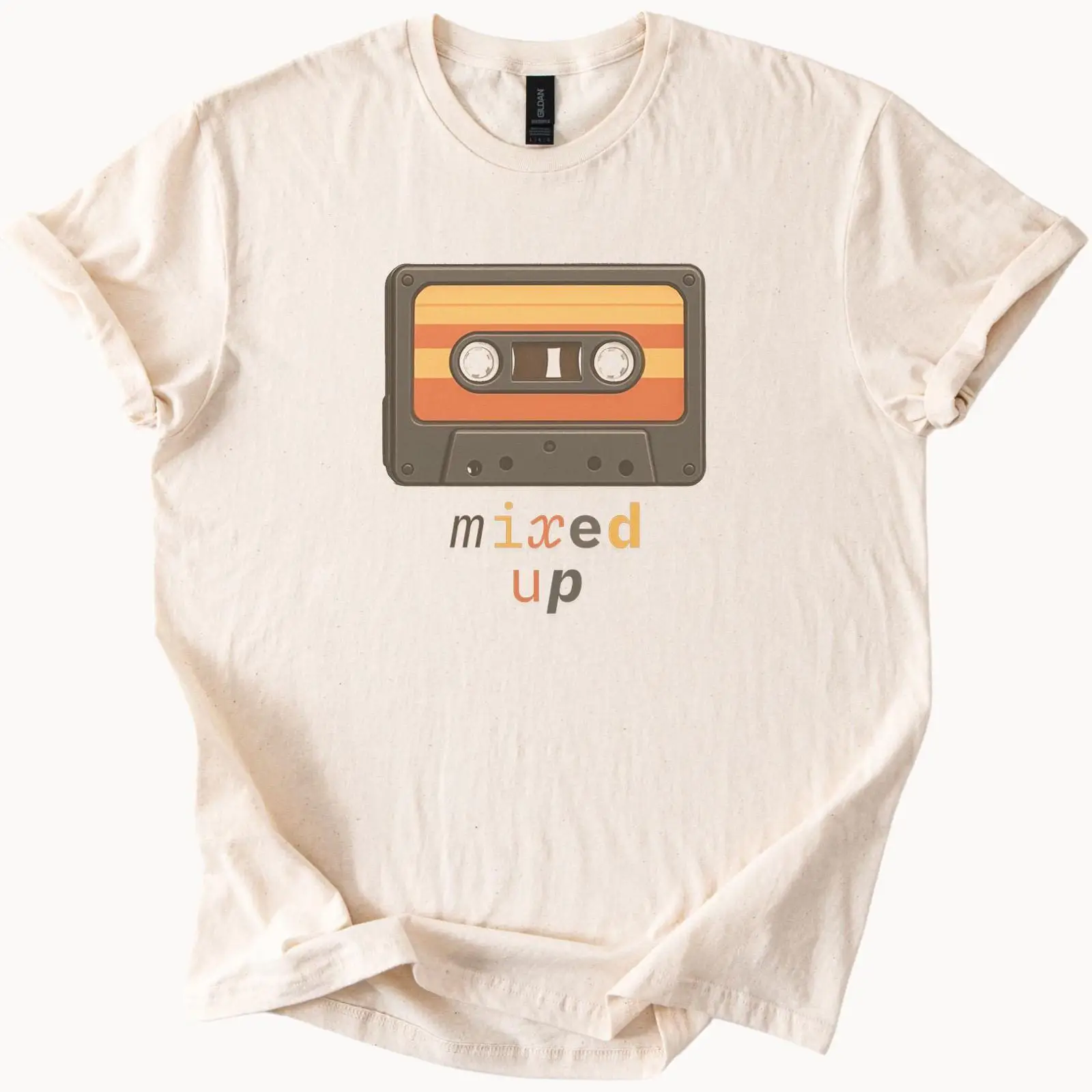 Audio Vibes Music - Cassette Tape Mixed Up T Shirt