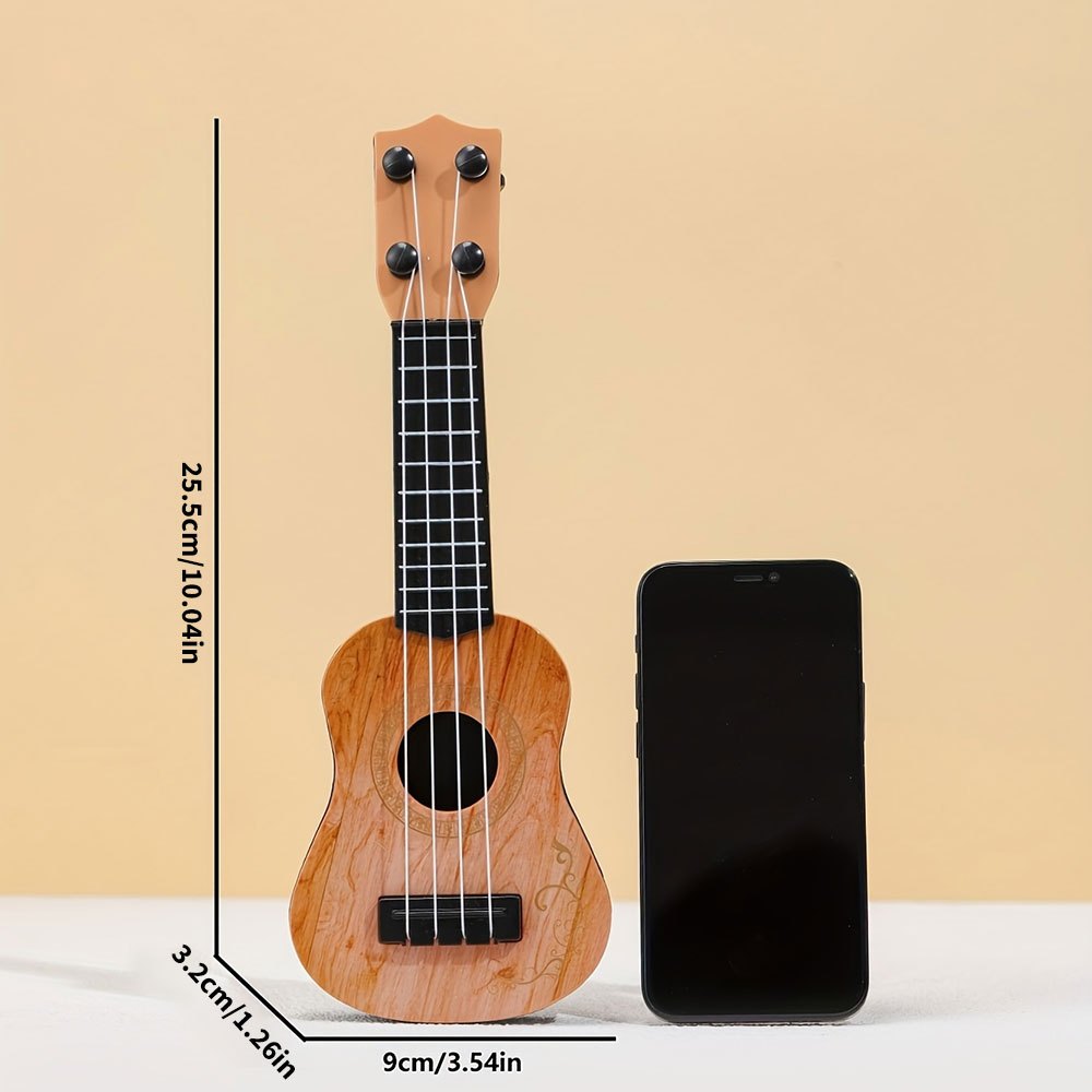 Ukulele Beginner Kit - Mini 4-String Classical Ukulele Guitar Toy
