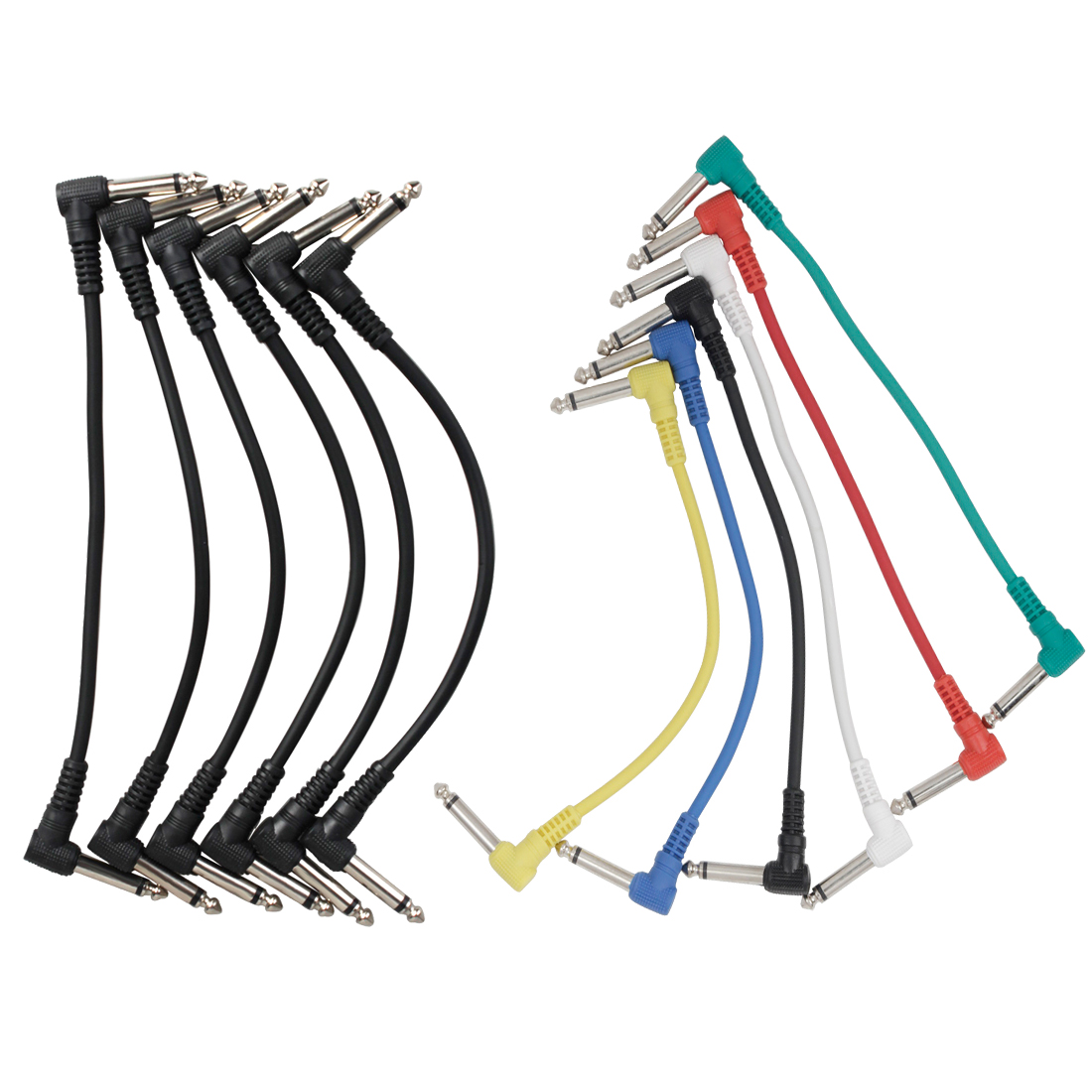 Audio Music Effect - 6 Pcs Guitar Effect Pedal Cable