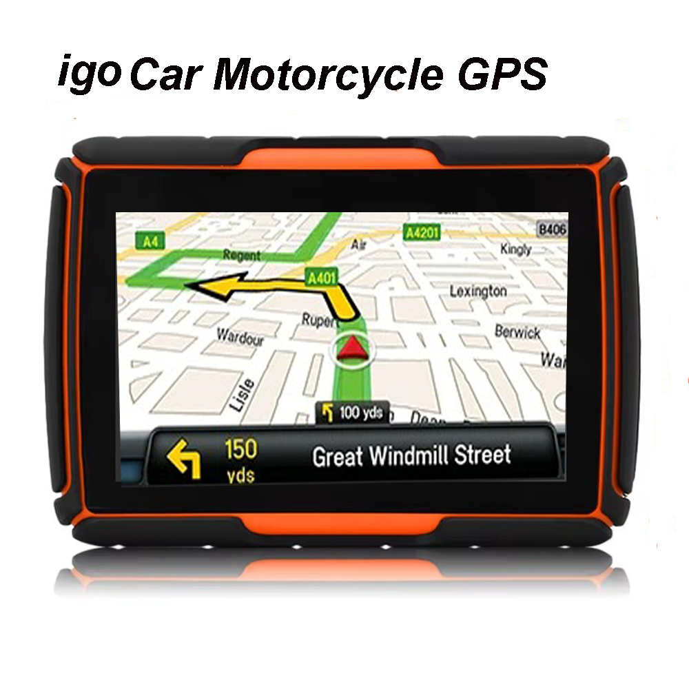 Audio Music App - 2025 Motorcycle GPS Navigation IPX7 Waterproof