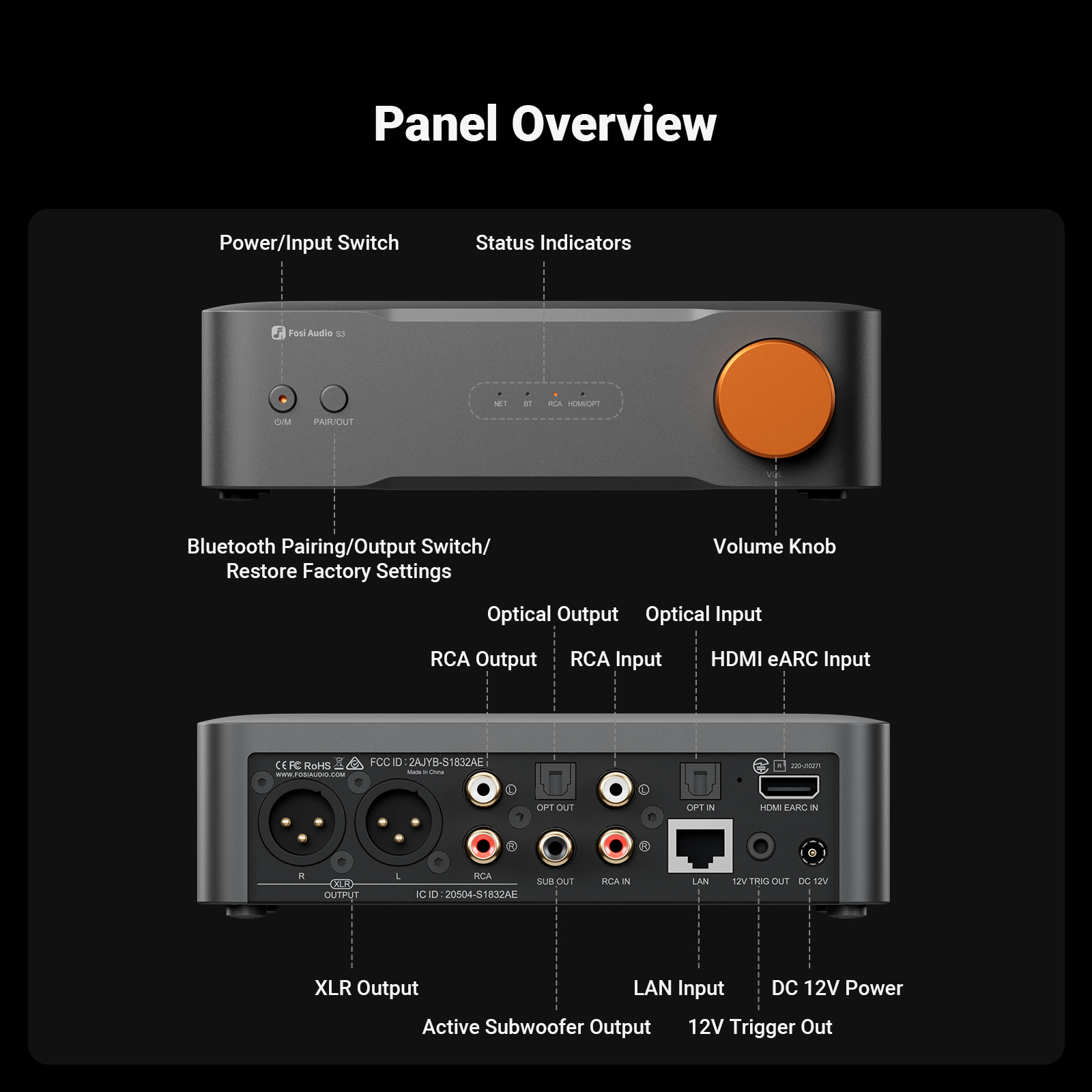Audio Music App - Fosi Audio Hi-Res Music Streamer DAC