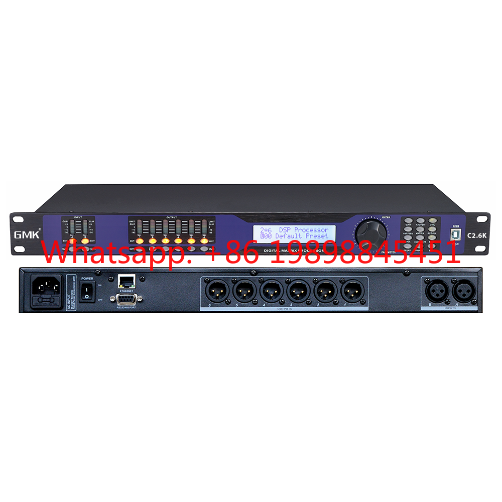 Audio Music Effect - GMK C2.6K Portable DSP Audio Processor,
