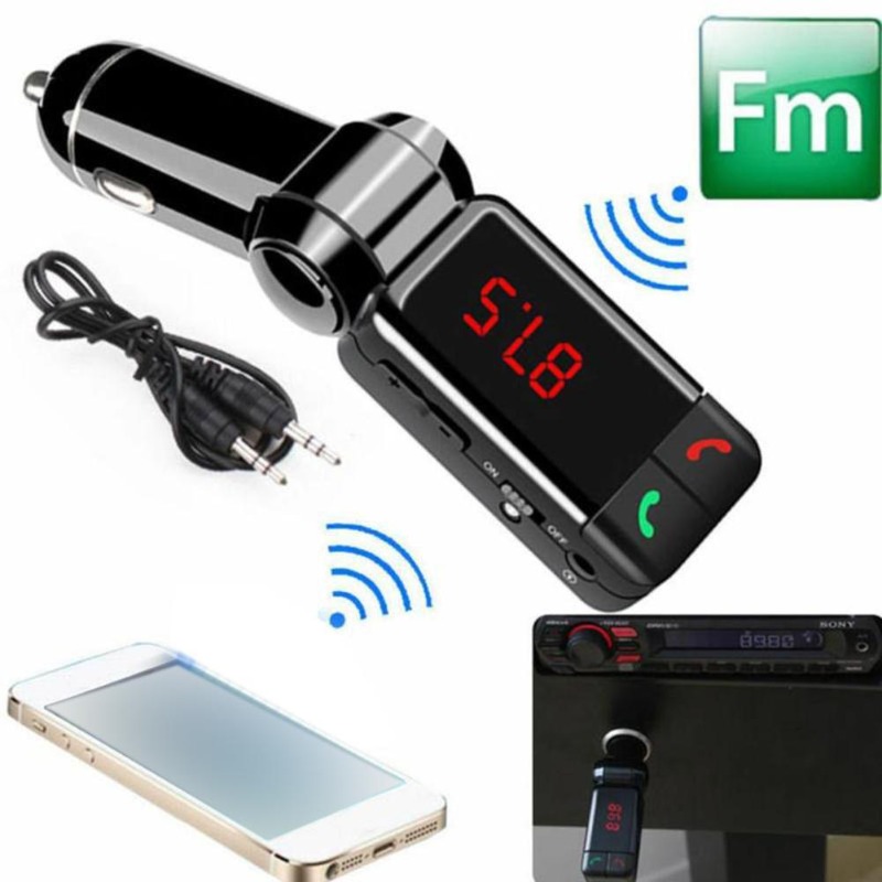 Audio Music App - BC06 Car Bluetooth-compatible Fm Transmitter Car
