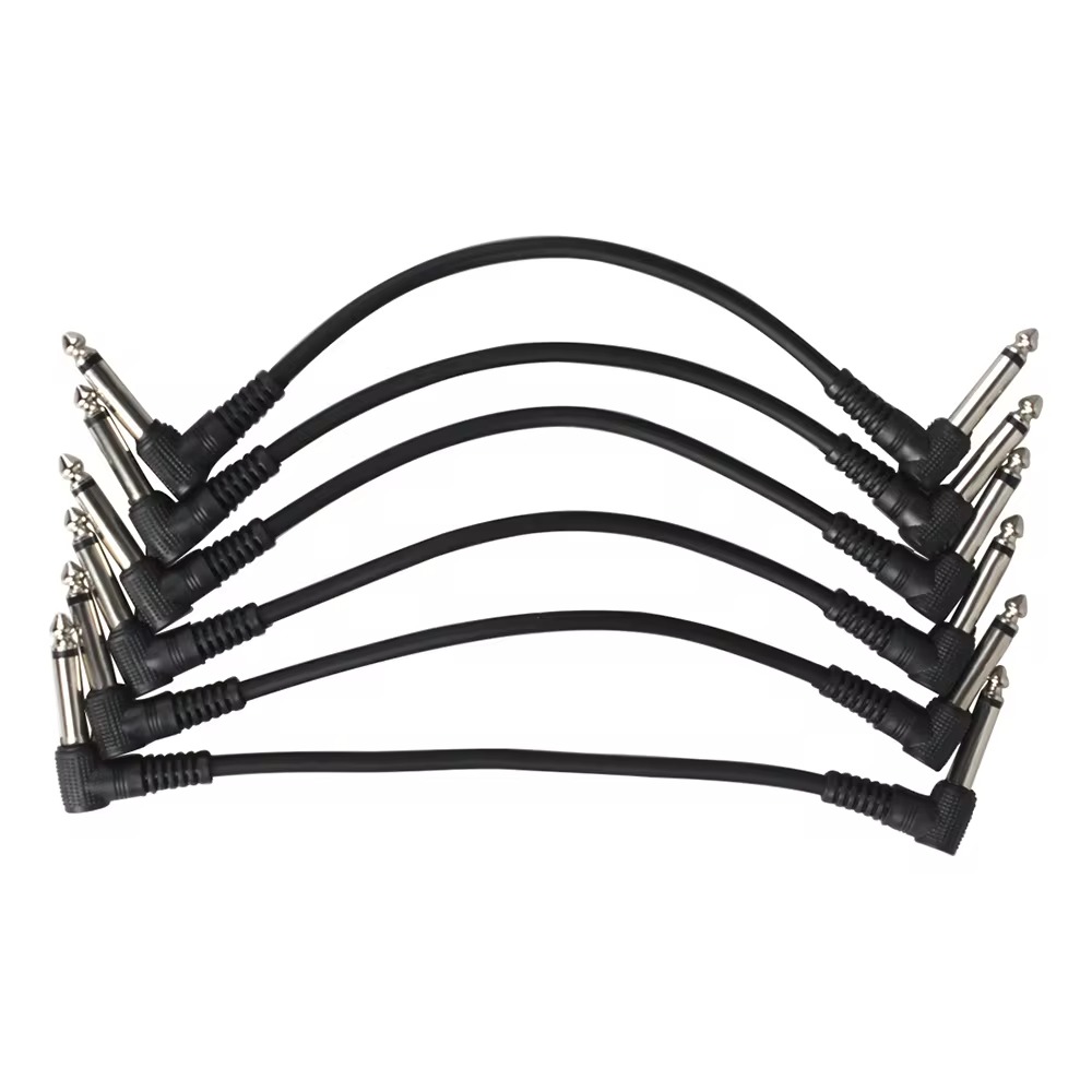 Audio Music Effect - 6Pcs Guitar Effect Pedal Cable 6.35mm