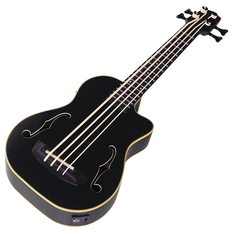 Ukulele Beginner Kit - Double F Hole Ukulele Bass 30