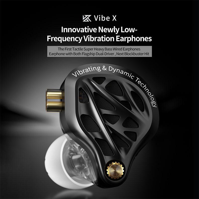 Audio Vibes Music - KZ Vibe X Wired Earphone Bass