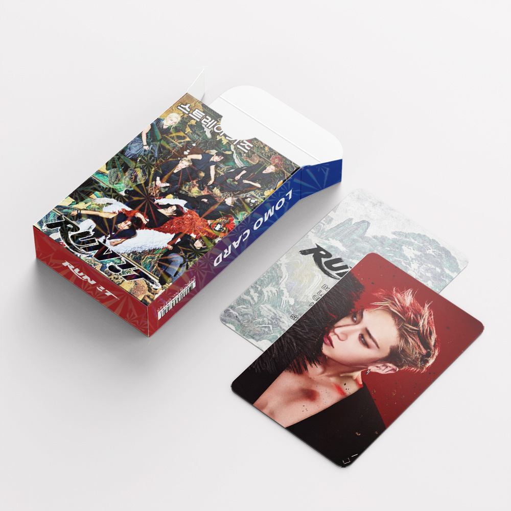 92 K-pop boy group mini cards, - Audio Music Lollipop 评论和价格