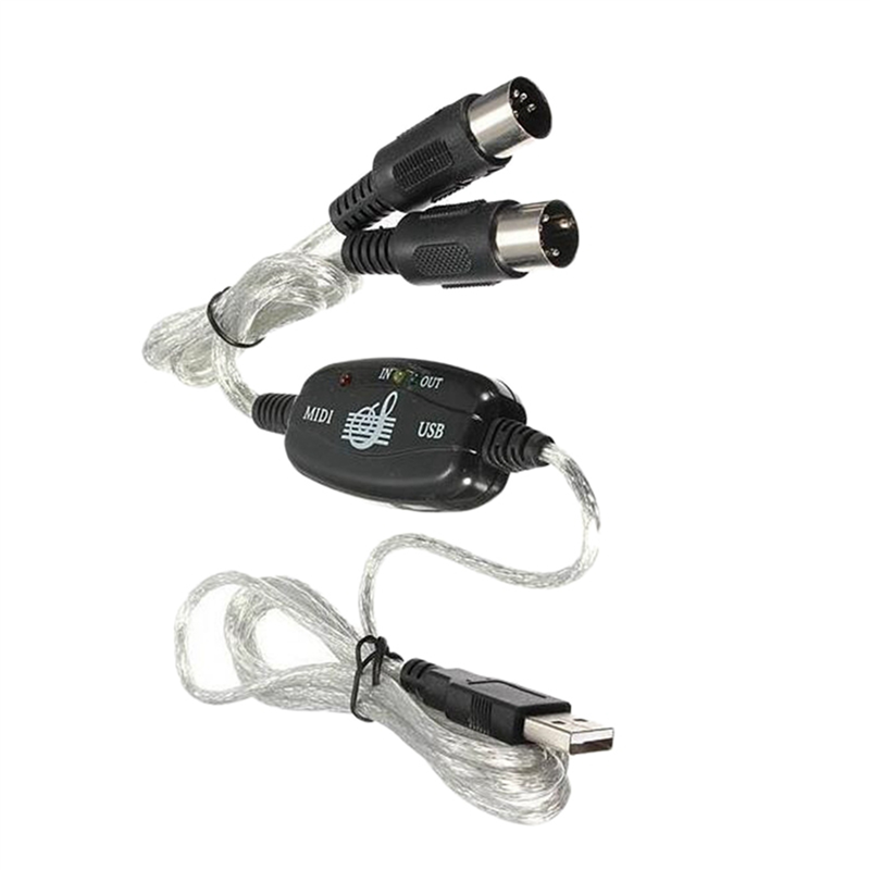 B50B-2X USB To MIDI 5Pin Cable - Audio Music Edit 评论和价格