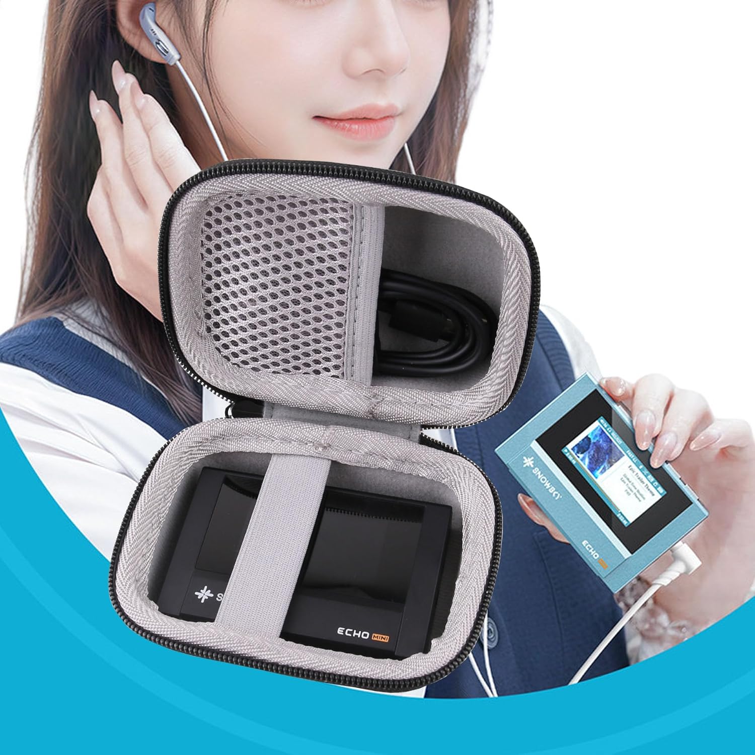 Carrying Hard EVA Case for MEC - Audio Music Player 评论和价格