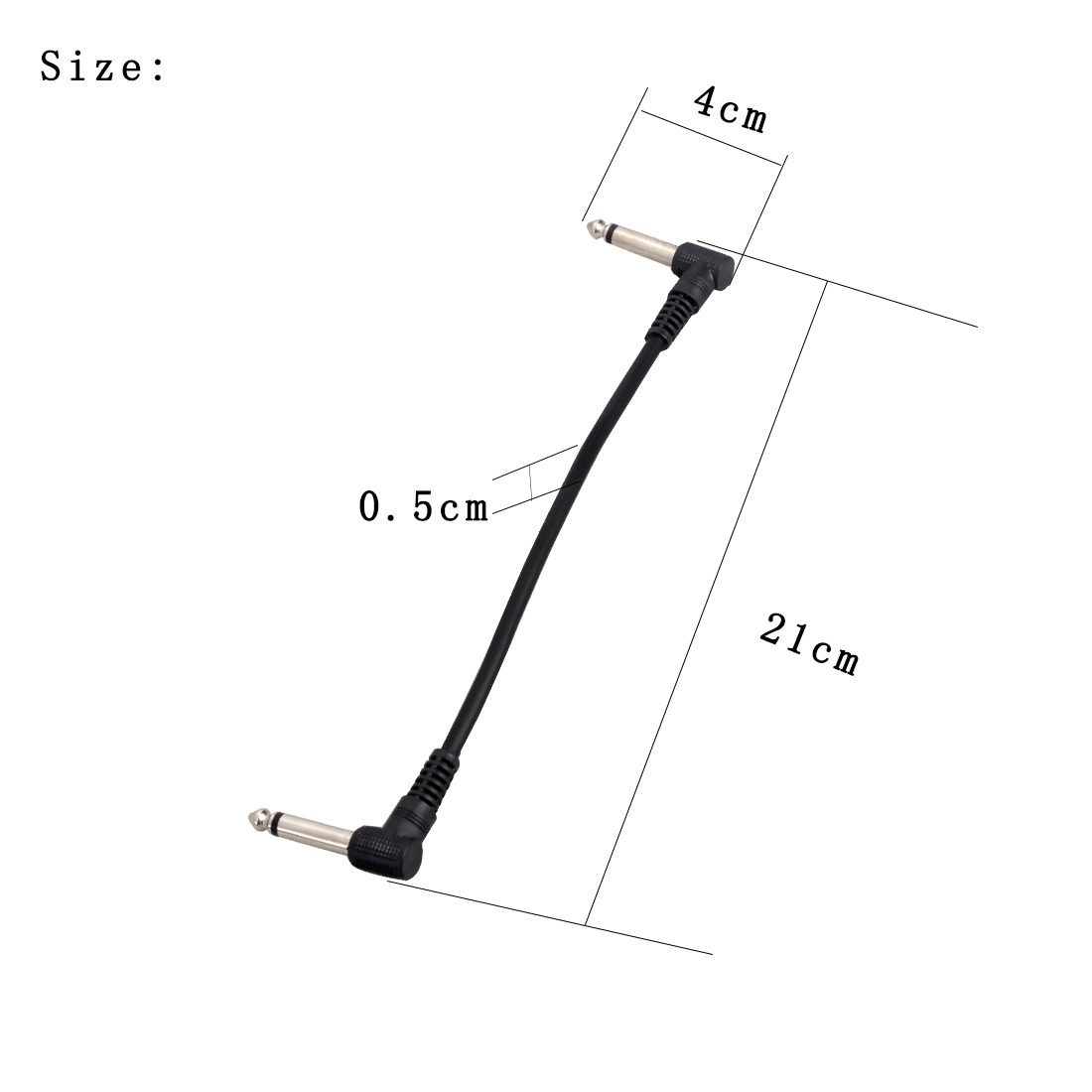 6 Pcs Guitar Effect Pedal Cabl - Audio Music Effect 评论和价格