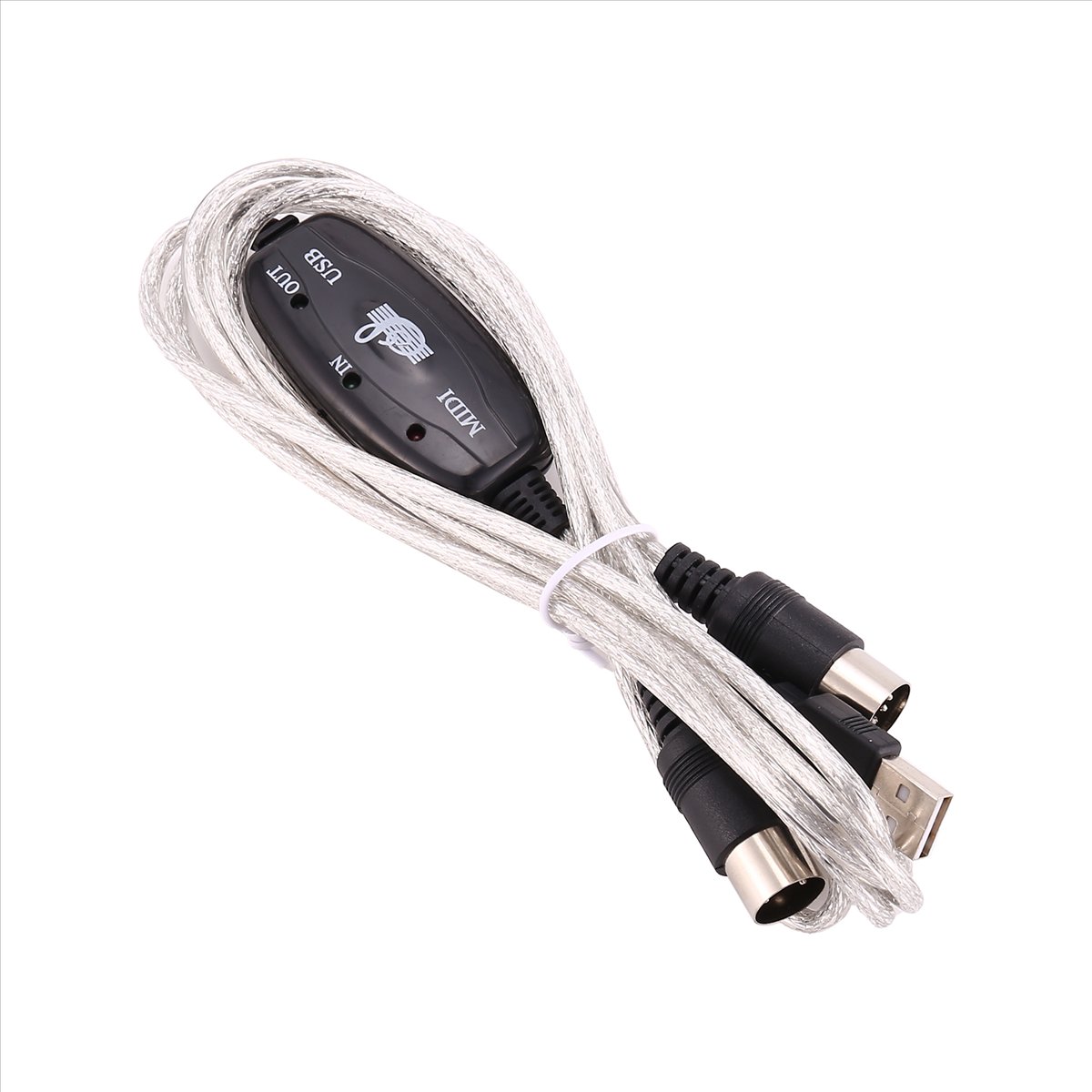 AA80 USB to MIDI 5Pin Cable Co - Audio Music Edit 评论和价格