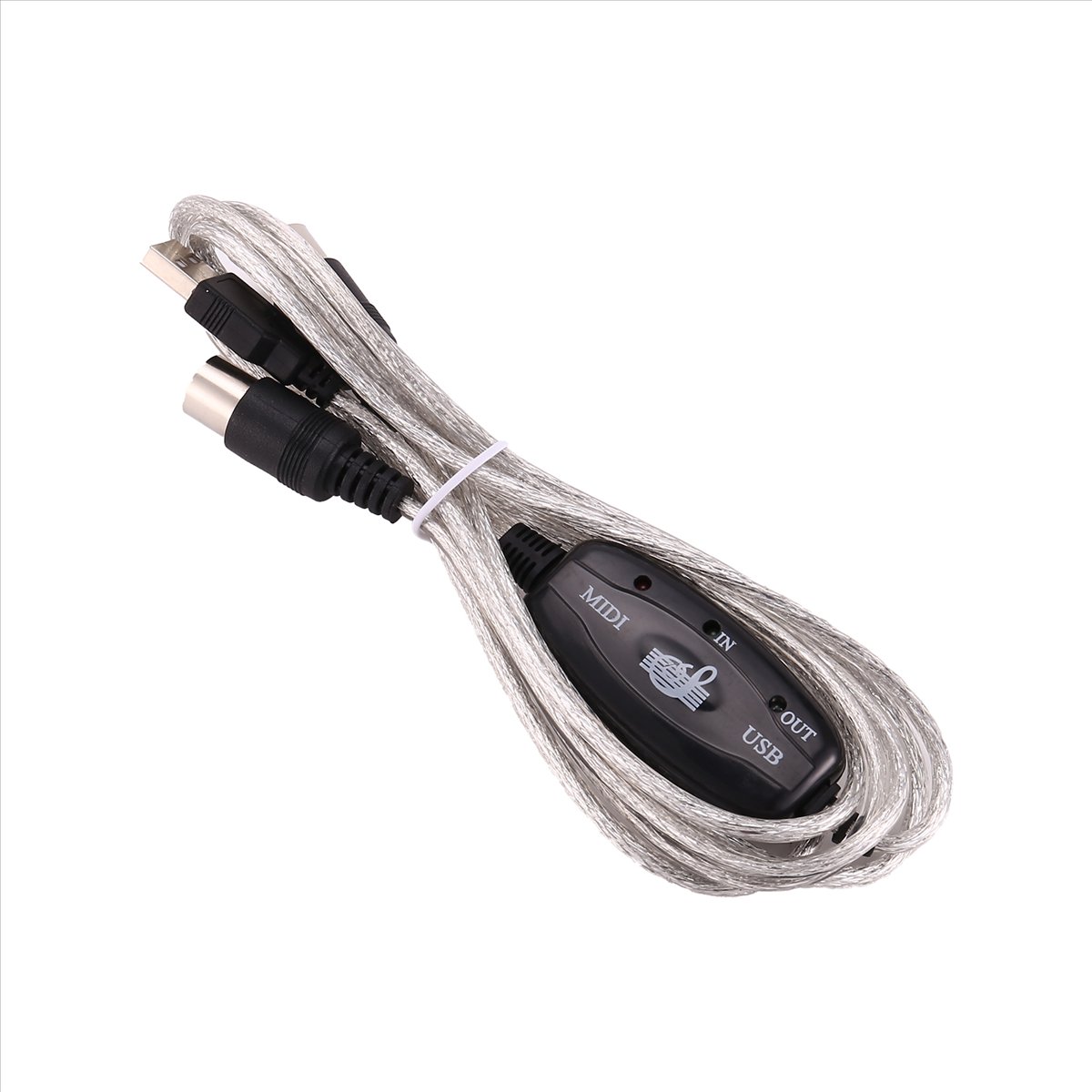 AA80 USB to MIDI 5Pin Cable Co - Audio Music Edit 评论和价格