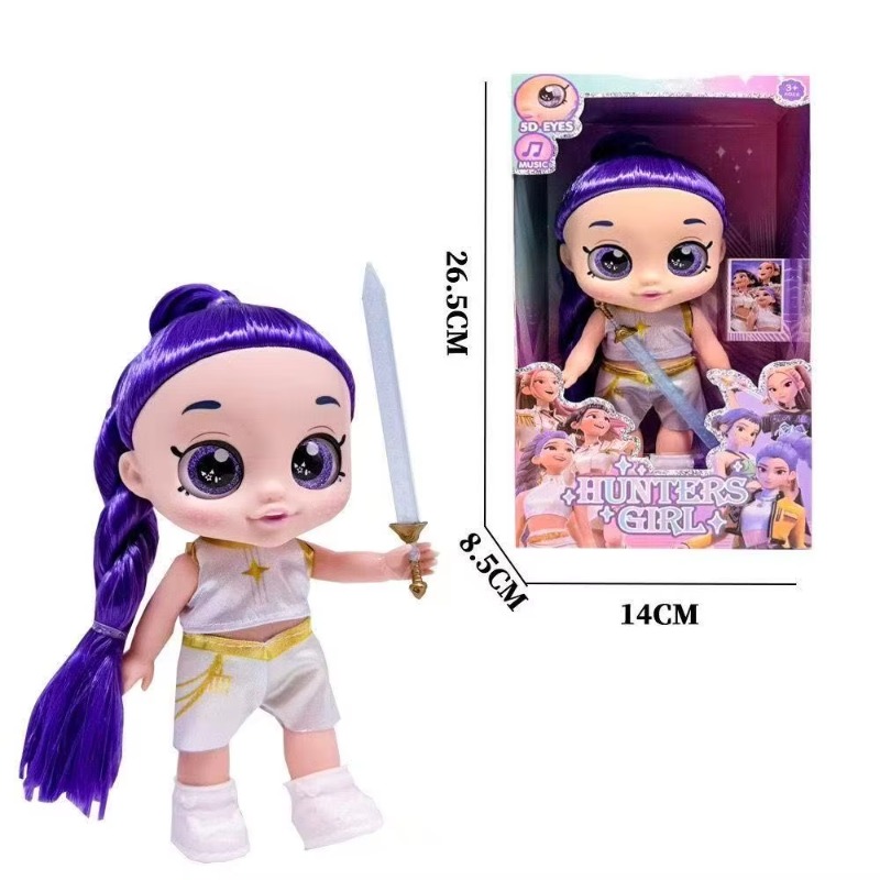 Hunters Girl K-Pop Demon Doll  - Audio Music Lollipop 评论和价格