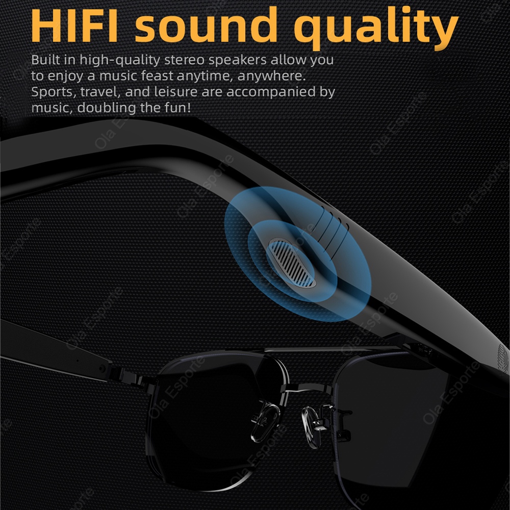Smart Audio Glasses Air conduc - Audio Hd Music 评论和价格