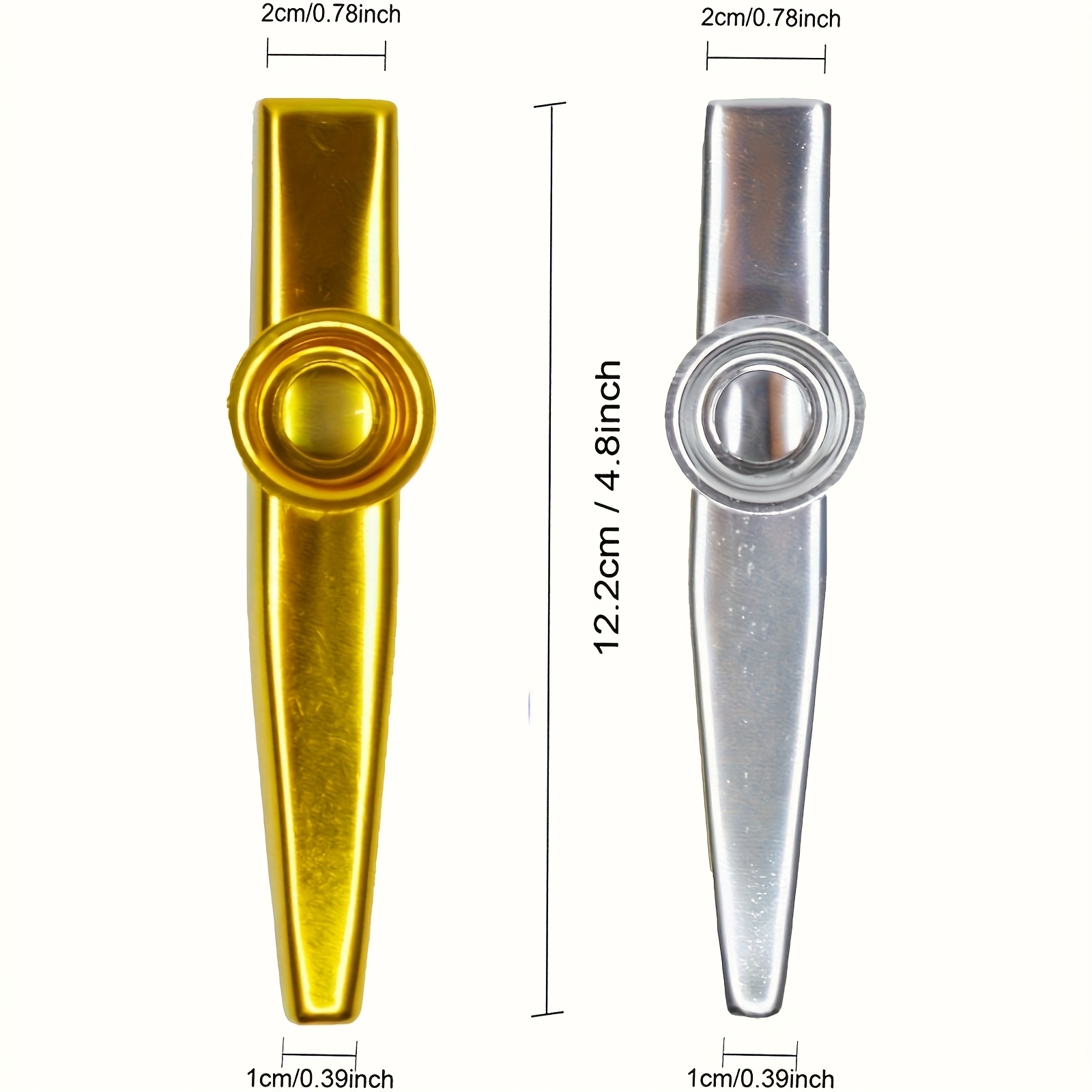 7pcs Metal Kazoos Simple Desig - Ukulele Beginner Kit 评论和价格