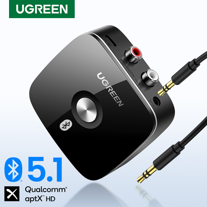 【RU】 UGREEN Bluetooth RCA 5.1  - Audio Hd Music 评论和价格