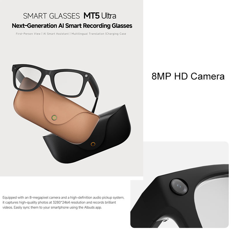 2026 AI smart Glasses HD 800W  - Audio Hd Music 评论和价格