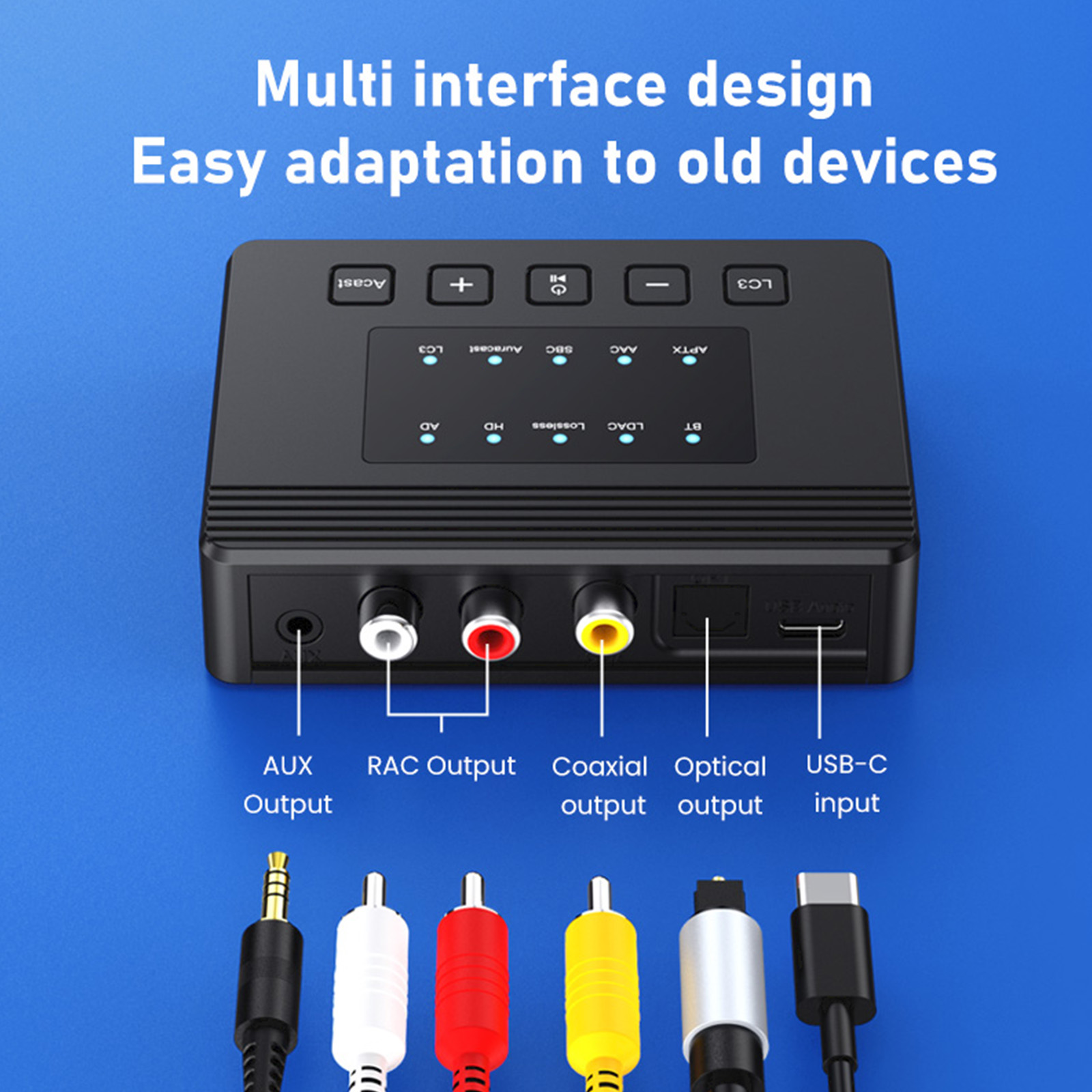 Bluetooth6.0 Audio Receiver LD - Audio Hd Music 评论和价格