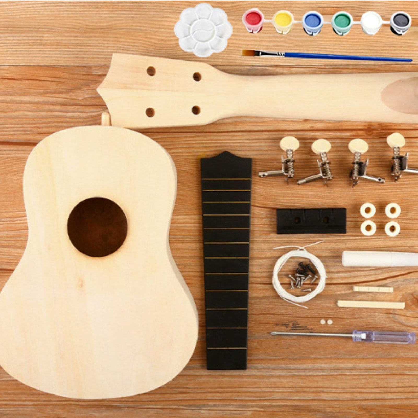 21 Inch Soprano Ukulele Kit Al - Ukulele Beginner Kit 评论和价格