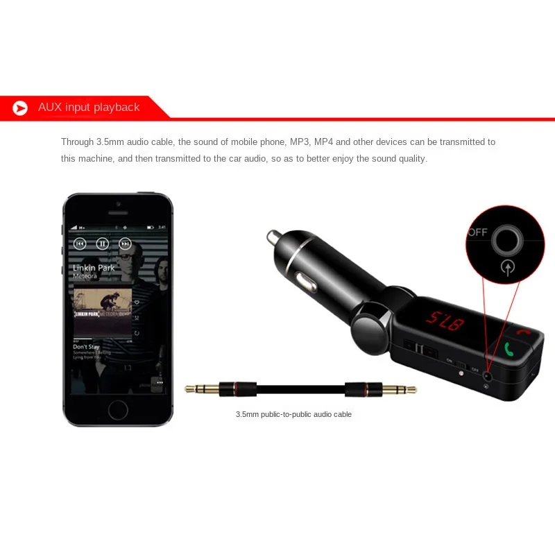 BC06 Car Bluetooth-compatible  - Audio Music App 评论和价格