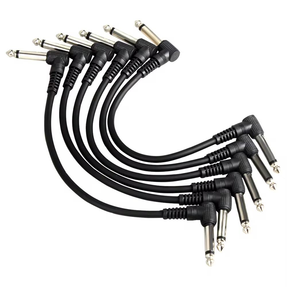 6Pcs Guitar Effect Pedal Cable - Audio Music Effect 评论和价格