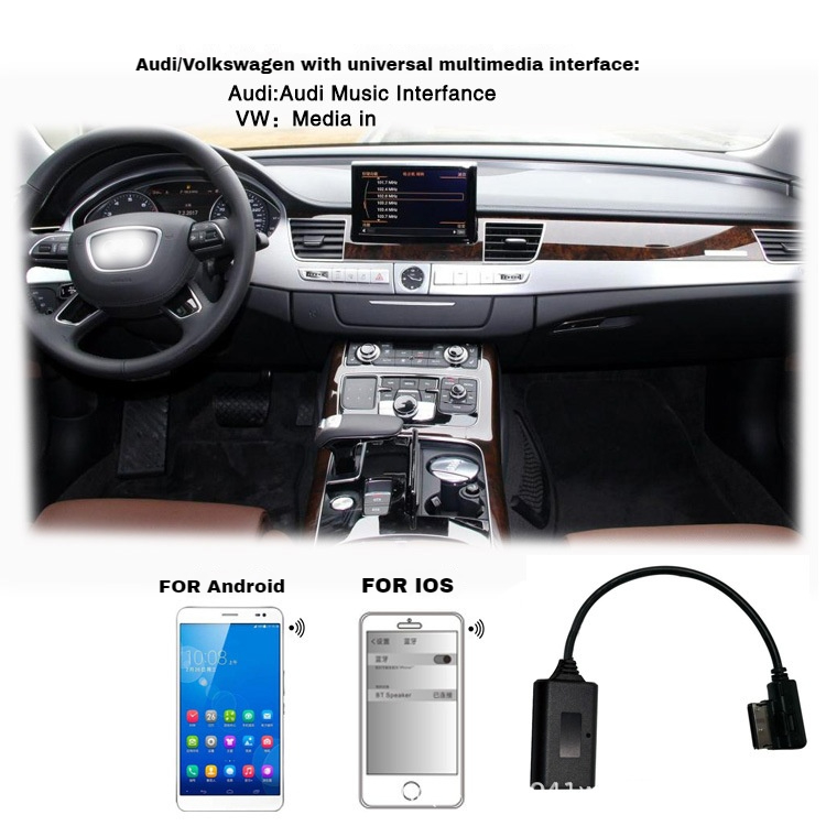 AUX to Bluetooth for MMI Bluet - Audio Hd Music 评论和价格