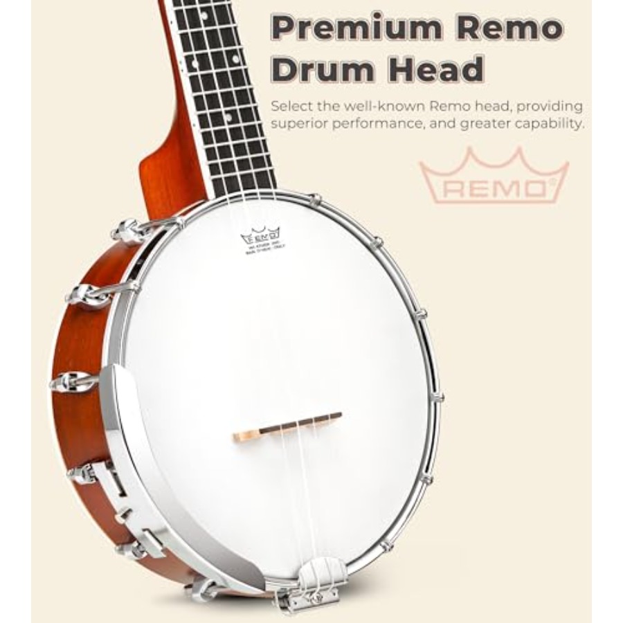 Banjolele 23 Inch with Premium - Ukulele Beginner Kit 评论和价格