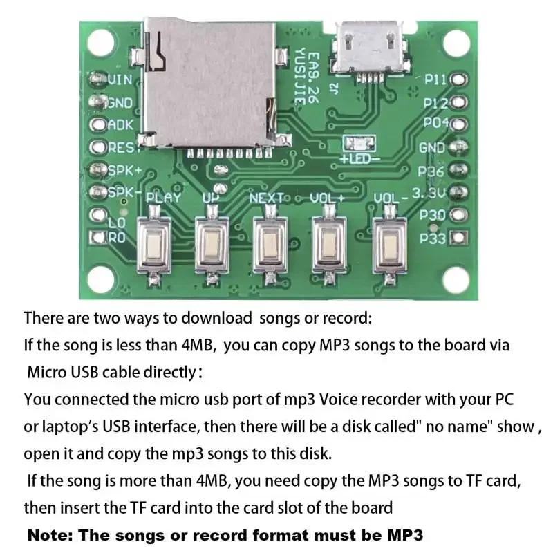 MP3 Voice Module Kit Welcomer  - Audio Music Mp3 Download 评论和价格