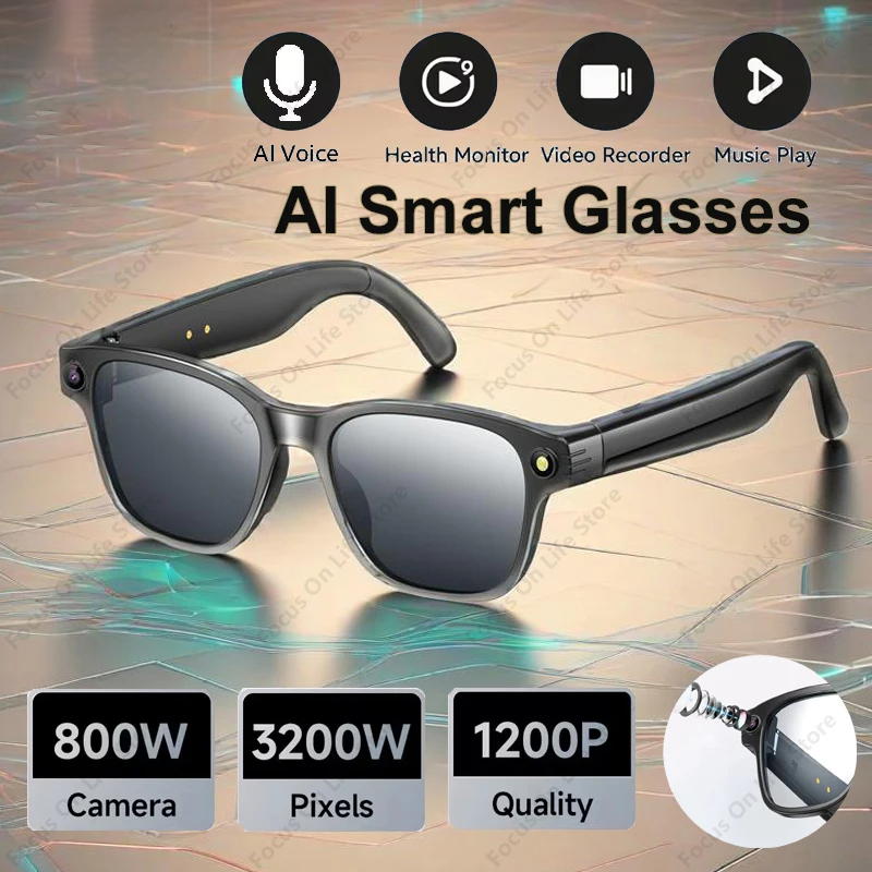 AI Smart Glasses 8 Million Cam - Audio Music Player 评论和价格