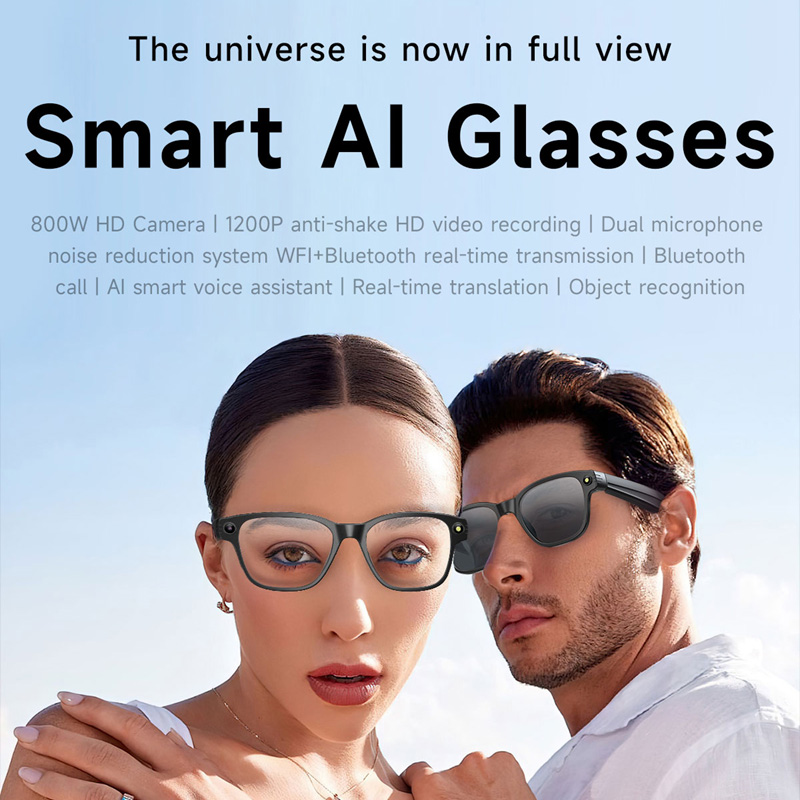 AI Smart Glasses 8 Million Cam - Audio Music Player 评论和价格