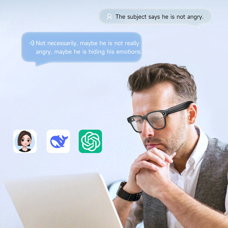 AI Smart Glasses 8 Million Cam - Audio Music Player 评论和价格