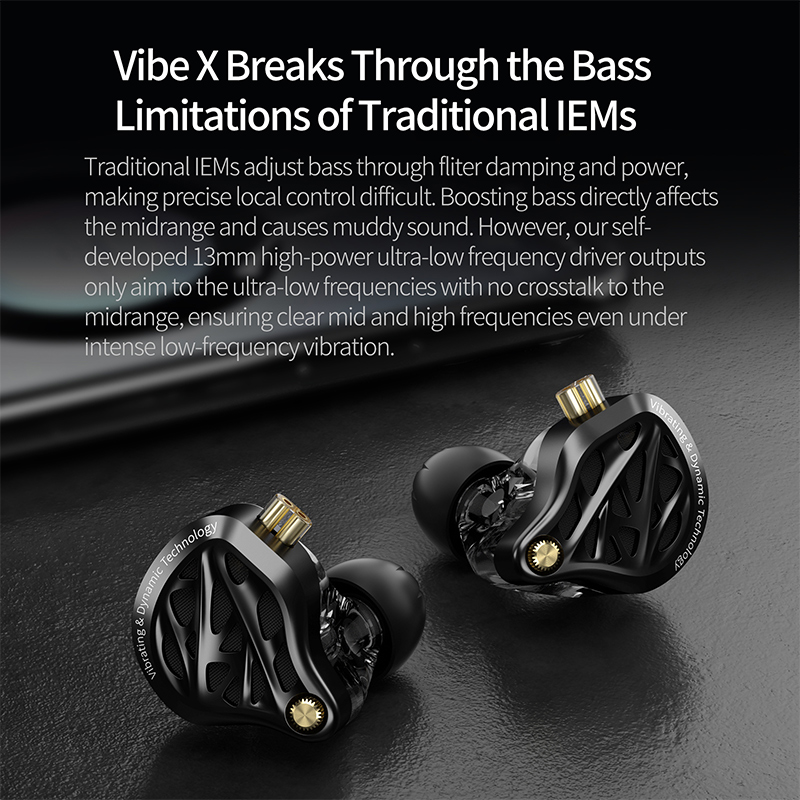 KZ Vibe-X Earphone Low Frequen - Audio Vibes Music 评论和价格