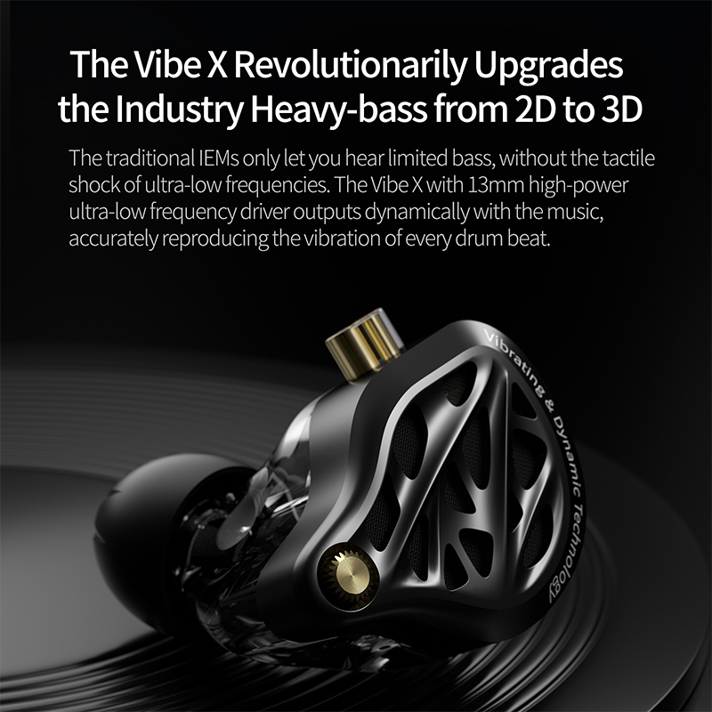 KZ Vibe-X Earphone Low Frequen - Audio Vibes Music 评论和价格