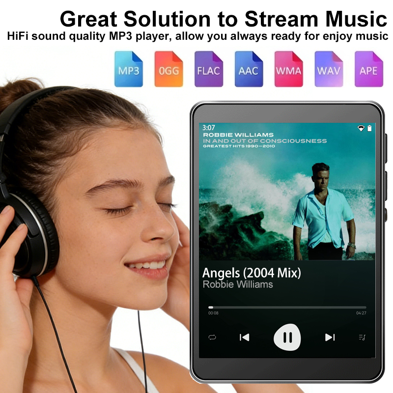 WiFi MP3 Player Andriod 10 Spo - Audio Music Mp3 Download 评论和价格