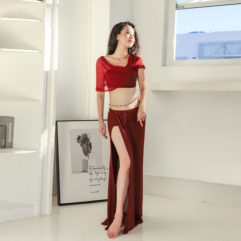 New Belly Dance Costume Female - Audio Music Lollipop 评论和价格